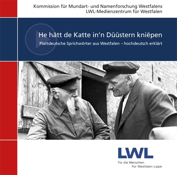He hätt de Katte in’n Düüstern kniëpen